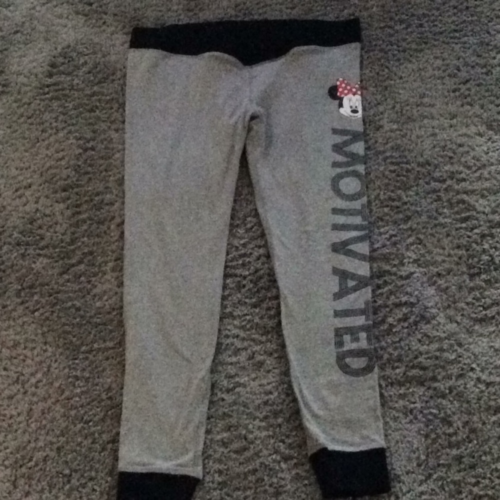 Minnie Mouse yoga pants